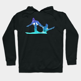 A women’s trio doing backbird Hoodie